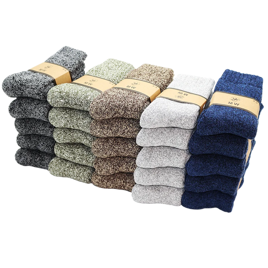 5 Paar kuschelige Merino-Socken