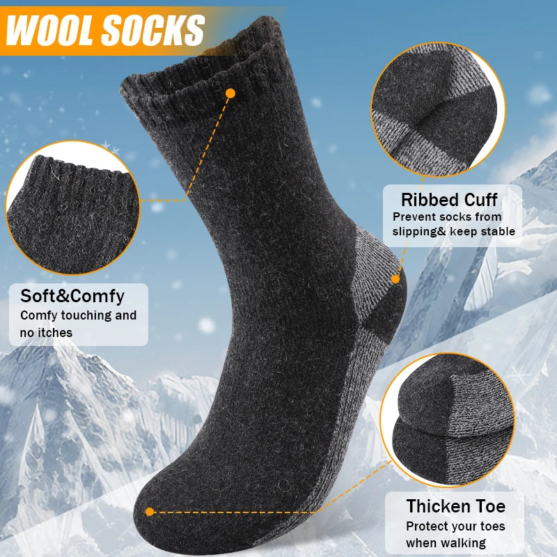 3 Paar superwarme Wintersocken