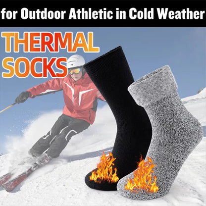 2 Paar gefütterte Thermal-Socken