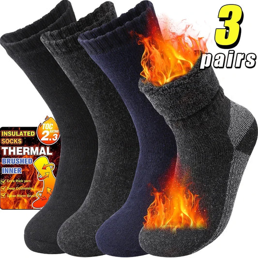 3 Paar superwarme Wintersocken